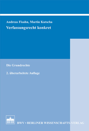 Buchcover Verfassungsrecht konkret | Andreas Fisahn | EAN 9783830519072 | ISBN 3-8305-1907-9 | ISBN 978-3-8305-1907-2