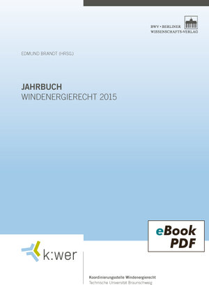 Buchcover Jahrbuch Windenergierecht 2015  | EAN 9783830520849 | ISBN 3-8305-2084-0 | ISBN 978-3-8305-2084-9