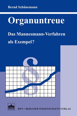Buchcover Organuntreue | Bernd Schünemann | EAN 9783830521402 | ISBN 3-8305-2140-5 | ISBN 978-3-8305-2140-2