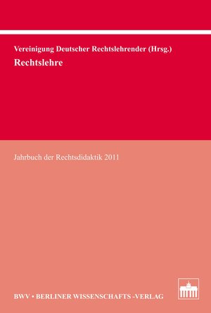 Buchcover Rechtslehre  | EAN 9783830521846 | ISBN 3-8305-2184-7 | ISBN 978-3-8305-2184-6