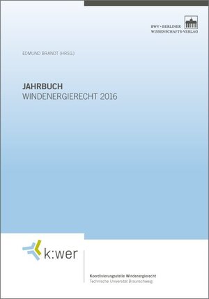 Buchcover Jahrbuch Windenergierecht 2016  | EAN 9783830521860 | ISBN 3-8305-2186-3 | ISBN 978-3-8305-2186-0