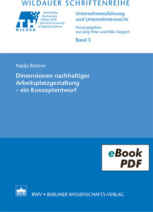 Buchcover Dimensionen nachhaltiger Arbeitsplatzgestaltung - ein Konzeptentwurf | Nadja Büttner | EAN 9783830525226 | ISBN 3-8305-2522-2 | ISBN 978-3-8305-2522-6