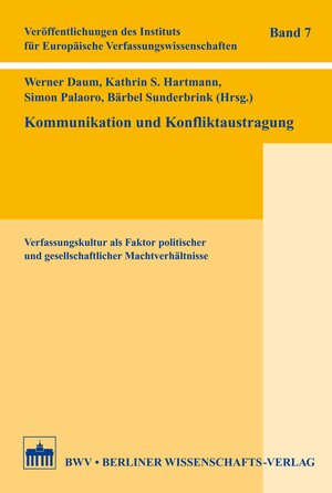 Buchcover Kommunikation und Konfliktaustragung  | EAN 9783830525899 | ISBN 3-8305-2589-3 | ISBN 978-3-8305-2589-9