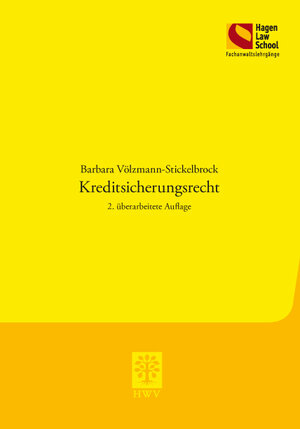 Buchcover Kreditsicherungsrecht | Barbara Völzmann-Stickelbrock | EAN 9783830534563 | ISBN 3-8305-3456-6 | ISBN 978-3-8305-3456-3