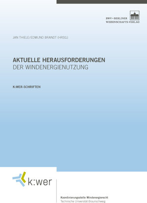 Buchcover Aktuelle Herausforderungen der Windenergienutzung  | EAN 9783830535867 | ISBN 3-8305-3586-4 | ISBN 978-3-8305-3586-7