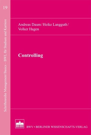 Buchcover Controlling | Andreas W Daum | EAN 9783830536352 | ISBN 3-8305-3635-6 | ISBN 978-3-8305-3635-2