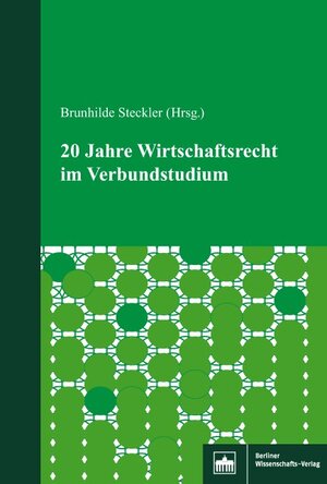 Buchcover 20 Jahre Wirtschaftsrecht im Verbundstudium  | EAN 9783830537595 | ISBN 3-8305-3759-X | ISBN 978-3-8305-3759-5