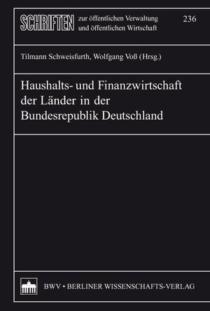 Buchcover Haushalts- und Finanzwirtschaft der Länder in der Bundesrepublik Deutschland  | EAN 9783830540038 | ISBN 3-8305-4003-5 | ISBN 978-3-8305-4003-8