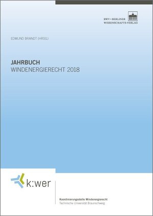 Buchcover Jahrbuch Windenergierecht 2018  | EAN 9783830540991 | ISBN 3-8305-4099-X | ISBN 978-3-8305-4099-1