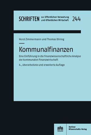 Buchcover Kommunalfinanzen | Horst Zimmermann | EAN 9783830541011 | ISBN 3-8305-4101-5 | ISBN 978-3-8305-4101-1