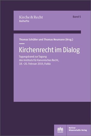Buchcover Kirchenrecht im Dialog  | EAN 9783830541059 | ISBN 3-8305-4105-8 | ISBN 978-3-8305-4105-9