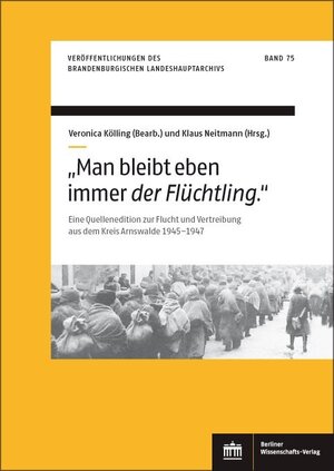 Buchcover "Man bleibt eben immer der Flüchtling."  | EAN 9783830541820 | ISBN 3-8305-4182-1 | ISBN 978-3-8305-4182-0