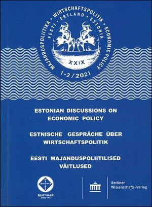 Buchcover Estnische Gespräche über Wirtschaftspolitik 1–2/2021  | EAN 9783830543862 | ISBN 3-8305-4386-7 | ISBN 978-3-8305-4386-2