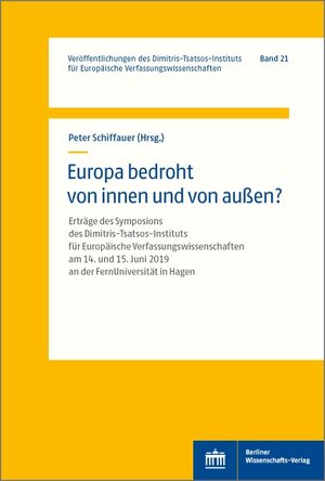 Buchcover Europa bedroht von innen und von außen?  | EAN 9783830550433 | ISBN 3-8305-5043-X | ISBN 978-3-8305-5043-3