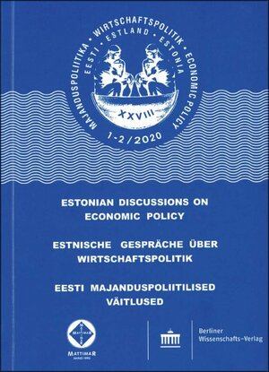 Buchcover Estnische Gespräche über Wirtschaftspolitik 1–2/2020  | EAN 9783830550495 | ISBN 3-8305-5049-9 | ISBN 978-3-8305-5049-5