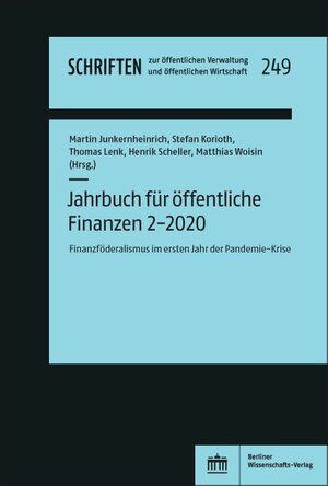 Buchcover Jahrbuch für öffentliche Finanzen (2020) 2  | EAN 9783830550730 | ISBN 3-8305-5073-1 | ISBN 978-3-8305-5073-0
