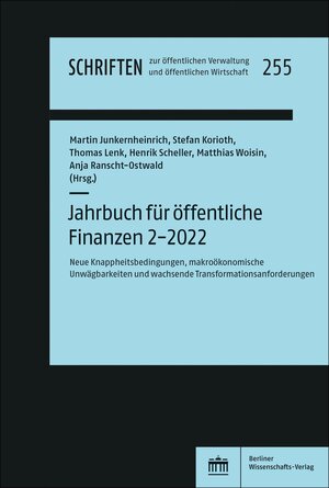 Buchcover Jahrbuch für öffentliche Finanzen (2022) 2  | EAN 9783830555353 | ISBN 3-8305-5535-0 | ISBN 978-3-8305-5535-3