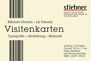 Visitenkarten. Typographie, Gestaltung, Material