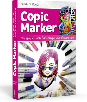 Buchcover Copic Marker | Elisabeth Poniz | EAN 9783830714422 | ISBN 3-8307-1442-4 | ISBN 978-3-8307-1442-2