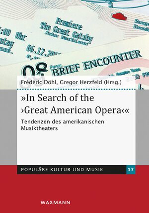 Buchcover "In Search of the 'Great American Opera'"  | EAN 9783830931249 | ISBN 3-8309-3124-7 | ISBN 978-3-8309-3124-9