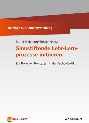 Buchcover Sinnstiftende Lehr-Lernprozesse initiieren  | EAN 9783830940692 | ISBN 3-8309-4069-6 | ISBN 978-3-8309-4069-2