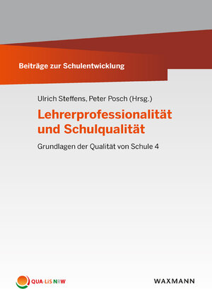 Buchcover Lehrerprofessionalität und Schulqualität  | EAN 9783830941156 | ISBN 3-8309-4115-3 | ISBN 978-3-8309-4115-6