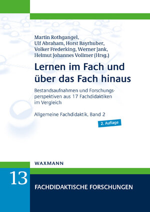 Buchcover Lernen im Fach und über das Fach hinaus  | EAN 9783830943075 | ISBN 3-8309-4307-5 | ISBN 978-3-8309-4307-5