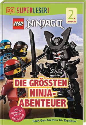 Buchcover SUPERLESER! LEGO® NINJAGO® Die größten Ninja-Abenteuer | Julia March | EAN 9783831037681 | ISBN 3-8310-3768-X | ISBN 978-3-8310-3768-1