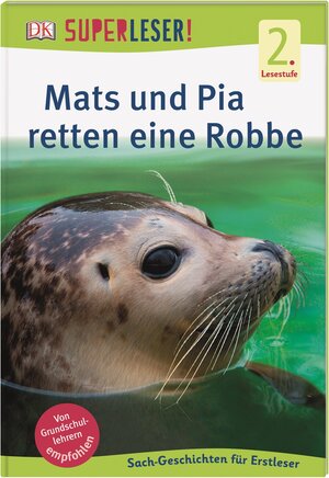 Buchcover SUPERLESER! Mats und Pia retten eine Robbe | Sabine Frank | EAN 9783831039760 | ISBN 3-8310-3976-3 | ISBN 978-3-8310-3976-0