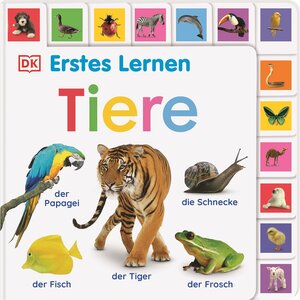 Buchcover Erstes Lernen. Tiere  | EAN 9783831044160 | ISBN 3-8310-4416-3 | ISBN 978-3-8310-4416-0