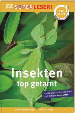 Buchcover SUPERLESER! Insekten, top getarnt | Laura Buller | EAN 9783831044825 | ISBN 3-8310-4482-1 | ISBN 978-3-8310-4482-5