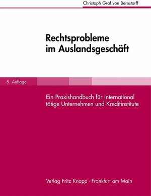 Rechtsprobleme im Auslandsgeschäft