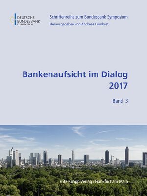 Buchcover Bankenaufsicht im Dialog 2017  | EAN 9783831408825 | ISBN 3-8314-0882-3 | ISBN 978-3-8314-0882-5