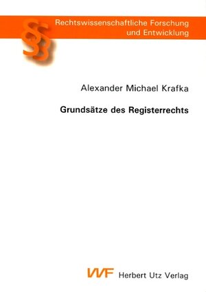 Grundsätze des Registerrechts