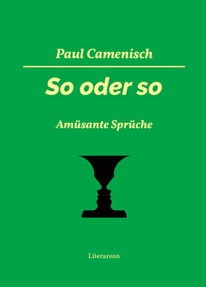Buchcover So oder so | Paul Camenisch | EAN 9783831622160 | ISBN 3-8316-2216-7 | ISBN 978-3-8316-2216-0