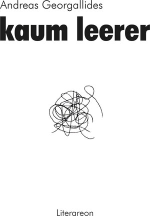 Buchcover kaum leerer | Andreas Georgallides | EAN 9783831622320 | ISBN 3-8316-2232-9 | ISBN 978-3-8316-2232-0