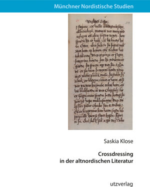 Buchcover Crossdressing in der altnordischen Literatur | Saskia Klose | EAN 9783831650033 | ISBN 3-8316-5003-9 | ISBN 978-3-8316-5003-3