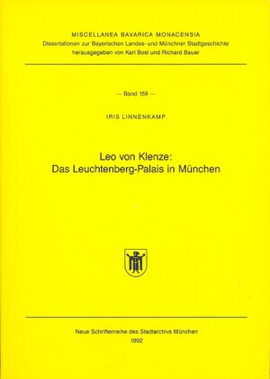 Leo von Klenze: Das Leuchtenberg-Palais in München