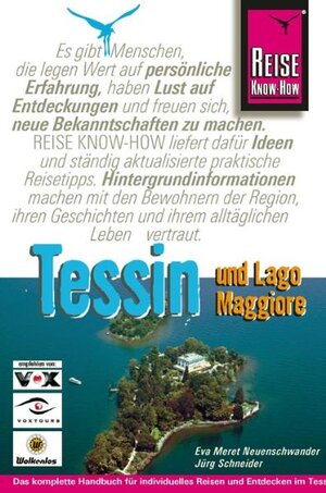 Tessin und Lago Maggiore. Reisehandbuch