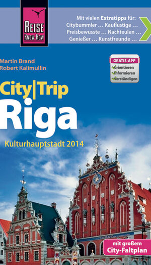 Buchcover Reise Know-How CityTrip Riga | Robert Kalimullin | EAN 9783831725069 | ISBN 3-8317-2506-3 | ISBN 978-3-8317-2506-9