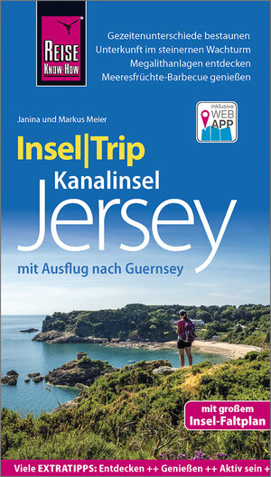 Buchcover Reise Know-How InselTrip Jersey mit Ausflug nach Guernsey | Janina Meier | EAN 9783831730551 | ISBN 3-8317-3055-5 | ISBN 978-3-8317-3055-1