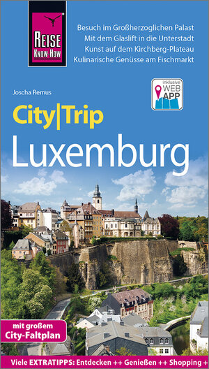 Buchcover Reise Know-How CityTrip Luxemburg | Joscha Remus | EAN 9783831732067 | ISBN 3-8317-3206-X | ISBN 978-3-8317-3206-7