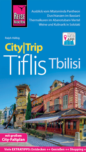 Buchcover Reise Know-How CityTrip Tiflis / Tbilisi | Ralph Hälbig | EAN 9783831732319 | ISBN 3-8317-3231-0 | ISBN 978-3-8317-3231-9