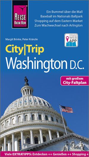 Buchcover Reise Know-How CityTrip Washington D.C. | Margit Brinke | EAN 9783831732920 | ISBN 3-8317-3292-2 | ISBN 978-3-8317-3292-0