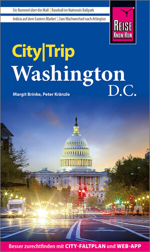 Buchcover Reise Know-How CityTrip Washington D.C. | Margit Brinke | EAN 9783831737659 | ISBN 3-8317-3765-7 | ISBN 978-3-8317-3765-9