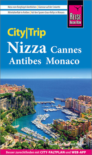 Buchcover Reise Know-How CityTrip Nizza, Cannes, Antibes, Monaco | Klaudia Homann | EAN 9783831738212 | ISBN 3-8317-3821-1 | ISBN 978-3-8317-3821-2