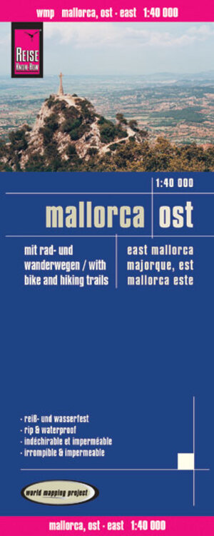 Reise Know-How Rad- und Wanderkarte Mallorca Ost (1:40.000): world mapping project