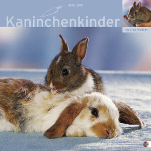 Kaninchenkinder 2007 Broschurkalender. Multipicture mit Texten & Poster