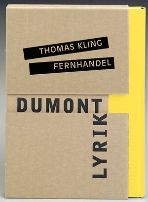 Buchcover Fernhandel | Thomas Kling | EAN 9783832149529 | ISBN 3-8321-4952-X | ISBN 978-3-8321-4952-9