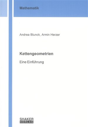 Buchcover Kettengeometrien | Andrea Blunck | EAN 9783832241360 | ISBN 3-8322-4136-1 | ISBN 978-3-8322-4136-0